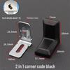 Diswei L-Shaped Plastic 90° Corner Bracket for Shelves and Cabinets