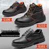 Men's Wear-Resistant Safety Work Shoes - Anti-Smash & Anti-Puncture Rubber Sole