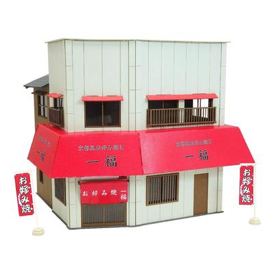 Sankei Scene Series Street Corner Paper Craft 1/80 Shop-13 MK05-58