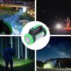 Long Lasting Solar LED Flashlight Super Bright Camping Lantern  Emergency Repair