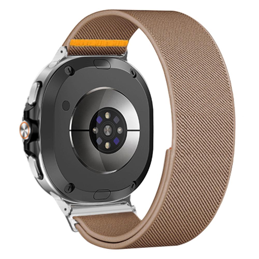 Nylon Watch Band for Samsung Galaxy Watch8 44mm/40mm/Watch8 Classic 46mm Adjustable Elastic Replacement Strap