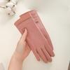 Touchable Screen Winter Gloves Plush Skiing Gloves Touch Screen Gloves  for Outdoor Cycling Skiing