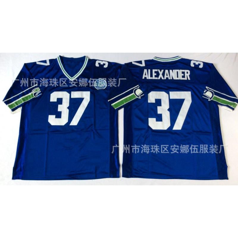 2026 Vintage Embroidered Rugby Jersey Seattle Seahawks 45 8 Team Sports Basketball