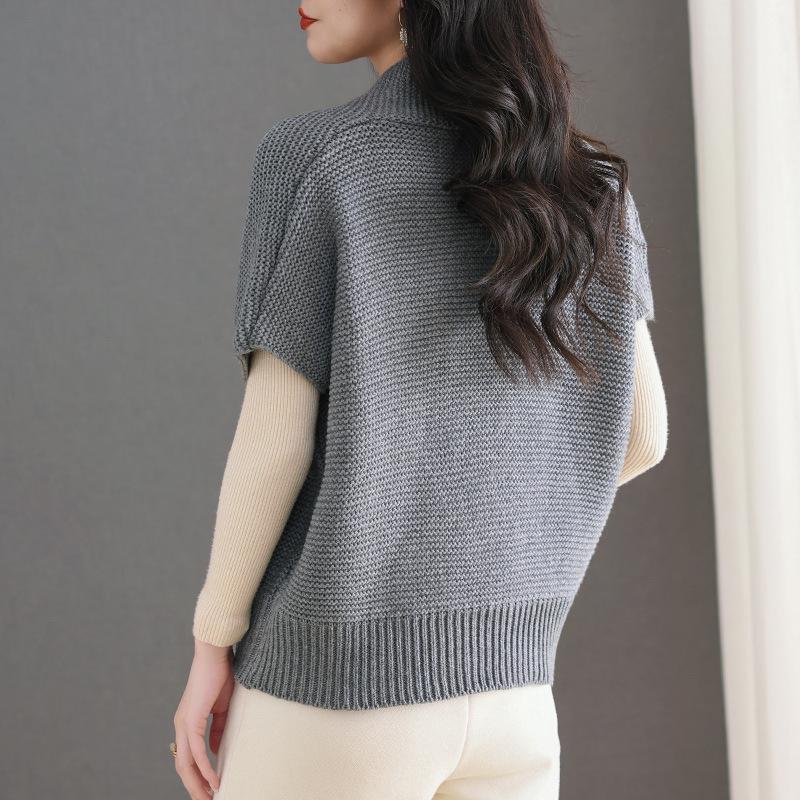 Women's Knitted Pullover Sweater Vest - Spring/Autumn Fashion (2025)