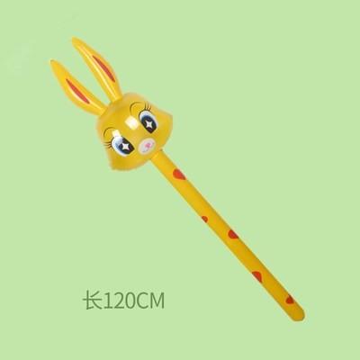 3Pcs Inflatable Rod Pvc Inflatable Animal Balloon Children'S Inflatable Toy Animal Rod Inflatable Animal Rod