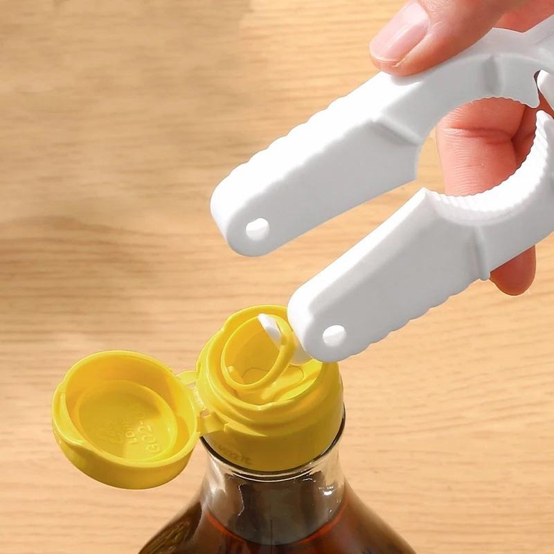 Multi-Purpose Cap Opener Handheld Water Bottle Twist-Off Opener Women Weak Hand Portable Lid Remover Kitchen Opening Tool Assist