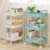 Multifunctional Rolling Storage Cart Storage Shelf