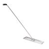 Lawn Leveling Rake Adjustable Handle Stainless Steel Heavy Duty Effort Saving Lawn Level Tool for Yard Garden Backyard Farm Ranch