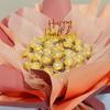 100pcs Transparent Chocolate Flower Plate Box DIY Handmade Plastic Chocolate Wrapper Case Practical Chocolate Ball Holder