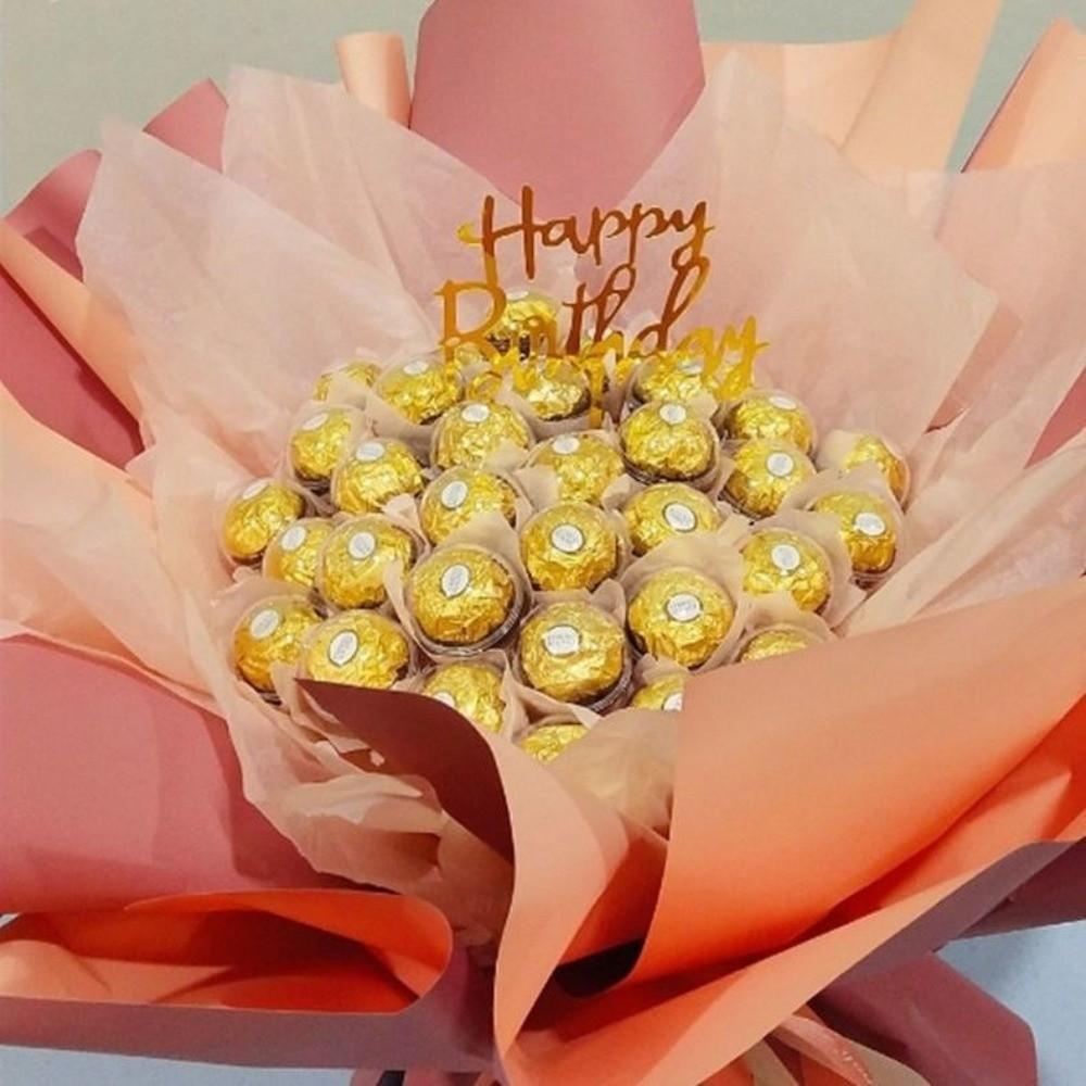 100pcs Transparent Chocolate Flower Plate Box DIY Handmade Plastic Chocolate Wrapper Case Practical Chocolate Ball Holder