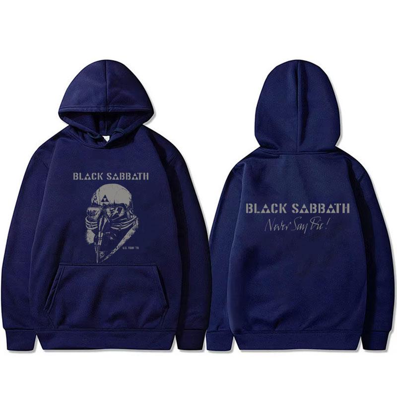 Heavy Metal Rock Band Black Sabbath Tour Hoodie Ozzy Osbourne Pullover Winter Hoodies Men Women Gothic Vintage Sweatshirt