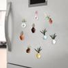 Whiteboard Decoration Vase Magnets for Fridge Simulation Flower Vase  for Fridge
