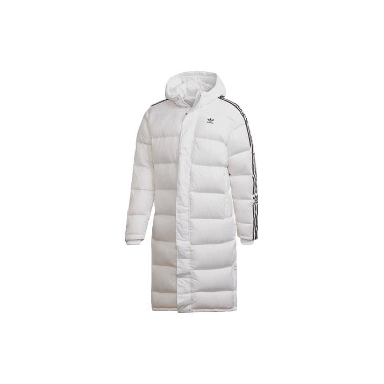 adidas originals Long Down Jkt Stay Warm Sports hooded Down Jacket White Men s FL0008 XXL