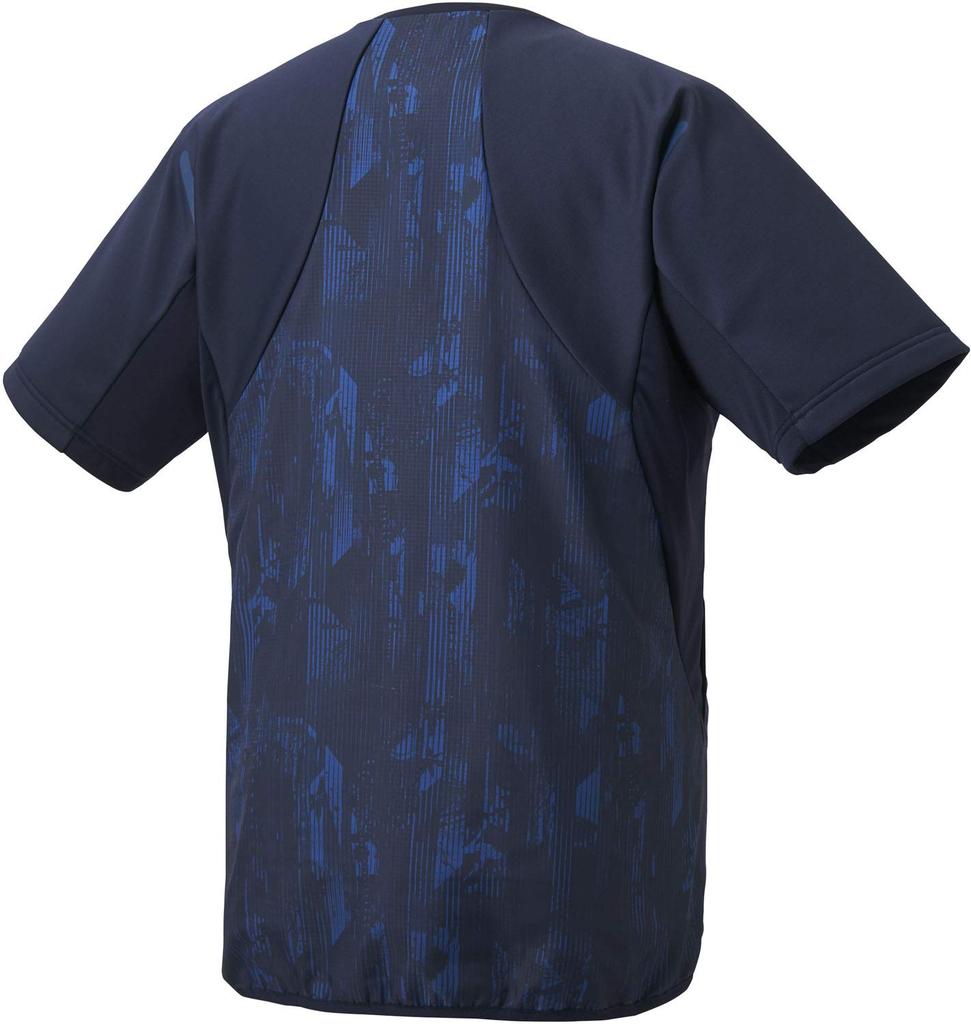 DESCENTE Otani Collection Short Sleeve Light Pullover DBMQJK32SH Jacket, Thermal, NV, M,