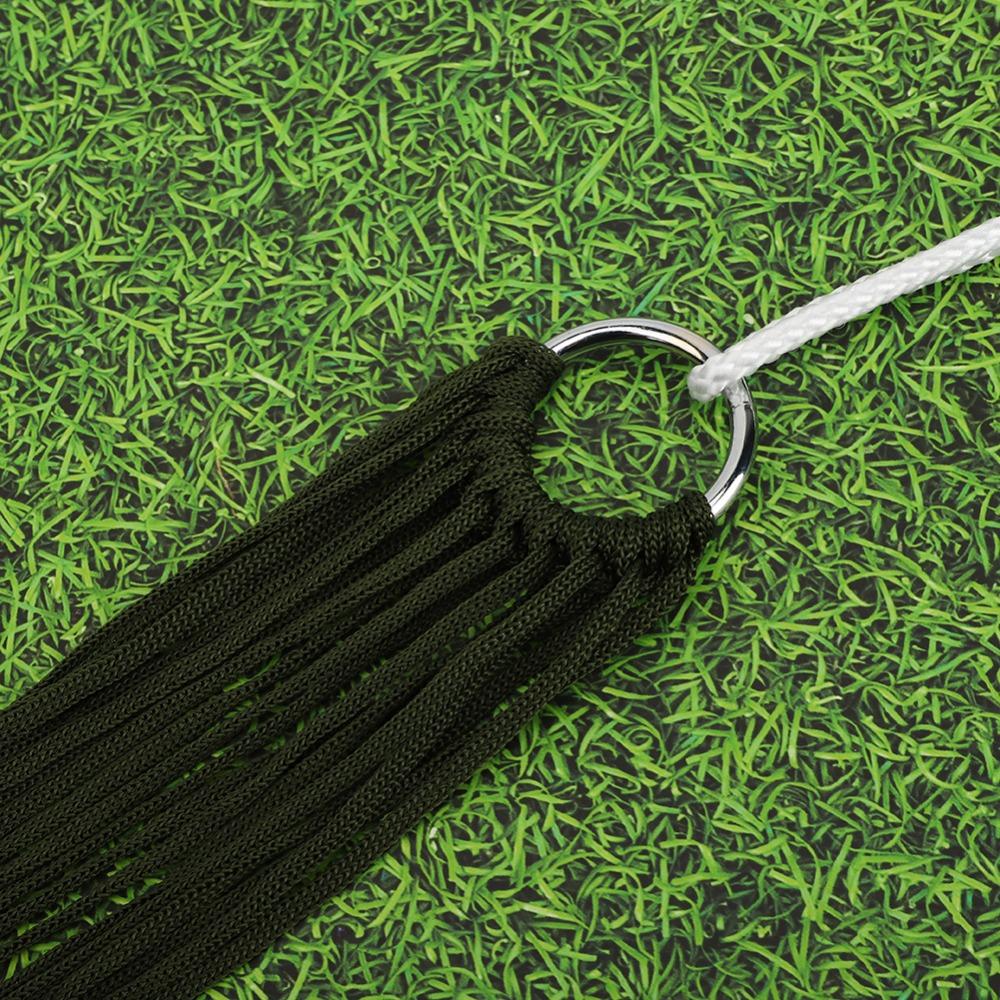 Durable Nylon Outdoor Hammock Lightweight Mesh Camping Hammock Breathable Travel Hammock Camping