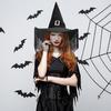 Halloween Witch Hat Wide Brim Tassel Witch Hat Costume Accessories Holiday Diy Decorations Cosplay Costume Props