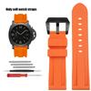 Für Panerai Lumino PAM01312 PAM441 359 111 Armband Dickes Meer Wasserdicht Herren Silikon Uhrenarmband 22 24mm 26mm Gummi Uhrenarmband