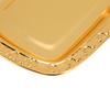 Gold Fruit Tray European   Metal Fruit Plate Table Decoration with Lid for Snacks Candies Desserts