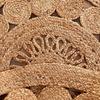 Rug Design Round Jute Carpet Handmade 100% Natural Area Floor Mat Room Rug Round