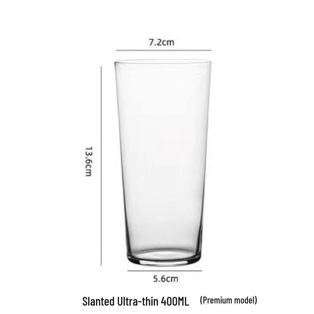 Creative Japanese Thin Collins Glass – Lead-Free Highball Cocktail, Gin, and Tonic Glass