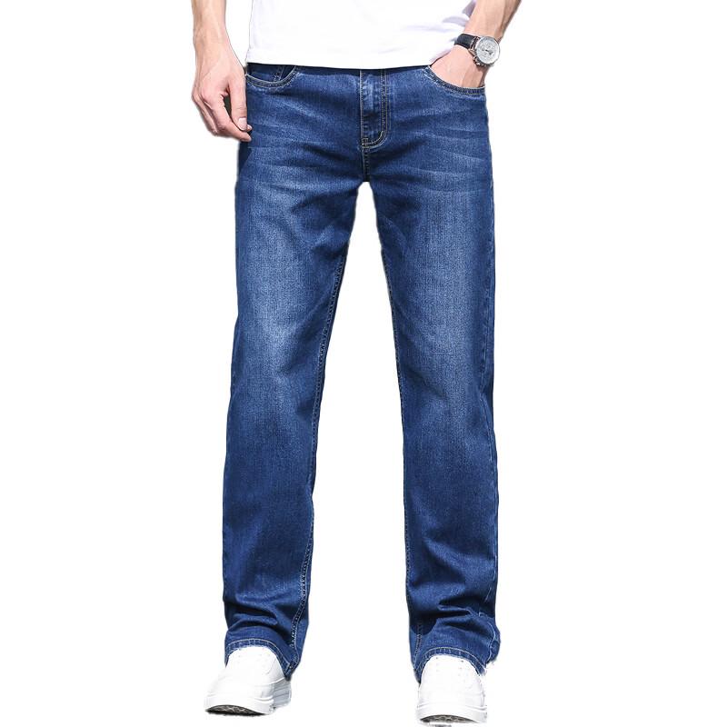 JEEP Men s Loose Fit Casual Denim Jeans 35