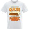 Plus Size Tshirt Soft For Unisex short sleeve tshirt Oversized Behind Every Quilter Is A Huge Pile Of Fabric Retro Boys Tee shirt