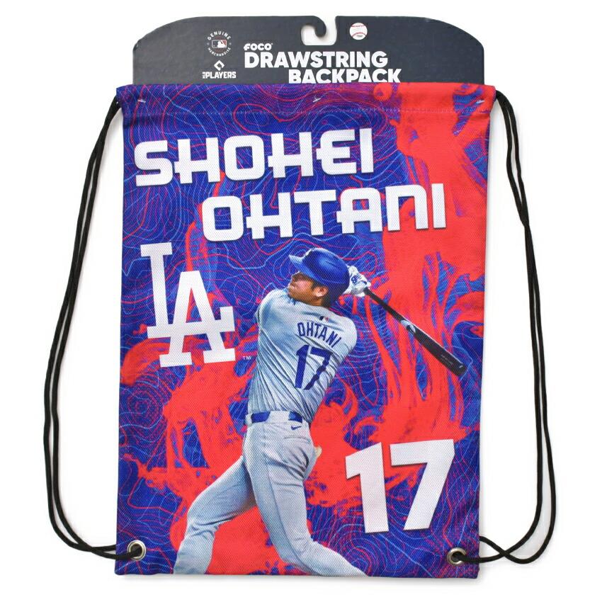 [Same day shipping] Shohei Ohtani Knapsack Dodgers Rucksack FOCO Shohei Ohtani LA Dodgers Drawstring Bag Backpack MLB Goods Sports Bag Gym Bag Men s