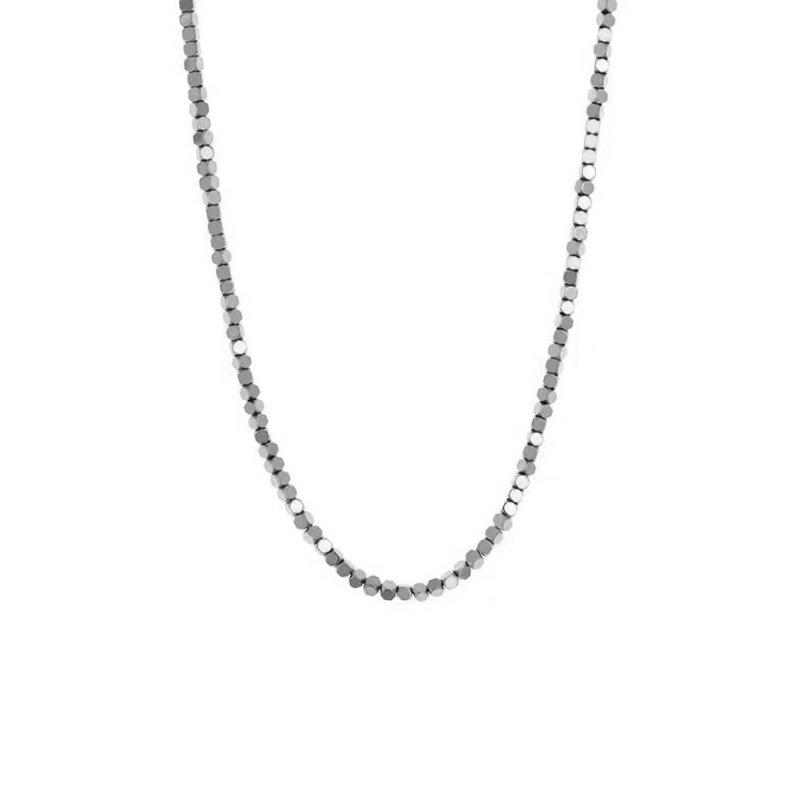 

Minimalist Design Collarbone Chain New Summer Non-Fading High-End Light Luxury Fragmented Silver Party Unisex Necklace