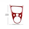 Real Carbon Fiber Trim for Smart Fortwo 453 2016-2017-2018-2019 Car Gear Shift Panel Frame Cover Sticker Interior Decoration