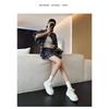  Platform Casual Sneakers For Women Lace Up Chunky Sole Fashion Shoes