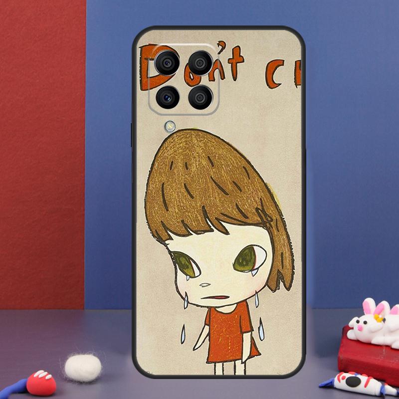 Cartoon Aesthetic Yoshitomo Nara Case For Samsung Galaxy M13 M53 M06 M16 M31 M11 M35 M55 M15 M56 M36 M12 M32 M52 M14 M34 M54