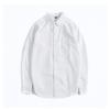 Clothing Factory Balance Cargo with Logo Cut Off Oxford Woven Shirts Men's Long Sleeves Pure Cotton Silm Hong Kong Style Japanese Style Shirt Coat