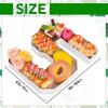1pc Number Candy Box Snack Box Creative Graduation Fruit Platter Sum Snack Plate