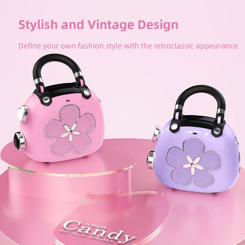 Mini Bluetooth 5.0 Speaker Candy 5W Mighty Sound Cute MP3 Music Player Sound Box Wireless Portable Speakers Ideal Gift Idea