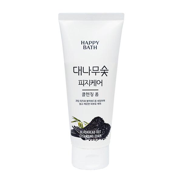 

HAPPY BATH Bamboo Charcoal Sebum-Absorbing Cleansing Foam 200g