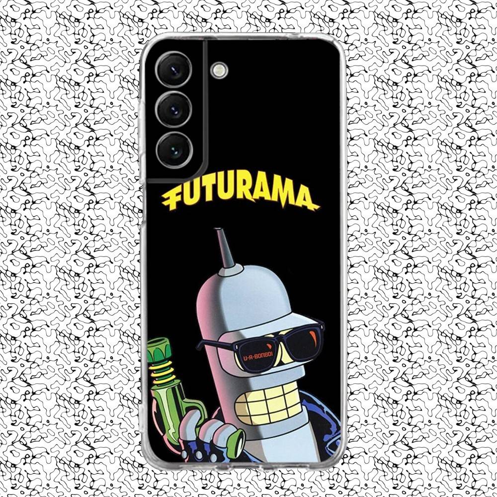

Cartoon F-Futura-mas Phone Case For Samsung S24,30,21,22,23,20 FE,lite,PIus,Ultra,5G,Note,9,10 Transparent Cover SamsungS30plus5G