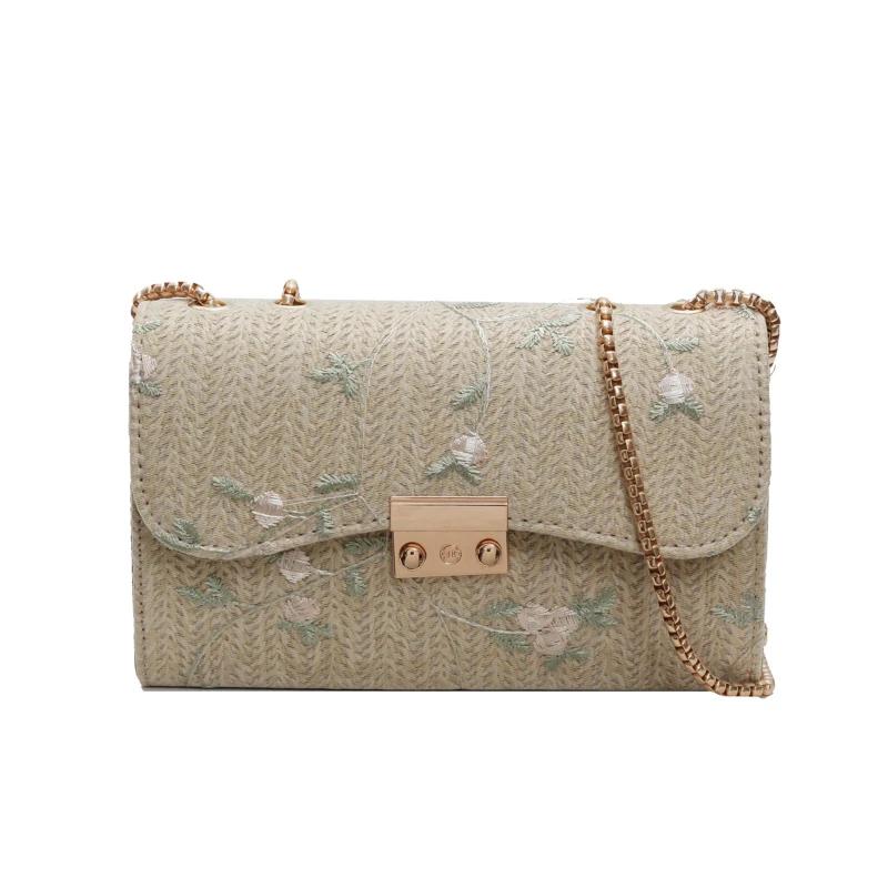 

Классическая сумка через плечо с цепочкой для женщин, новые модные простые французские сумки через плечо, женские роскошные трендовые сумки