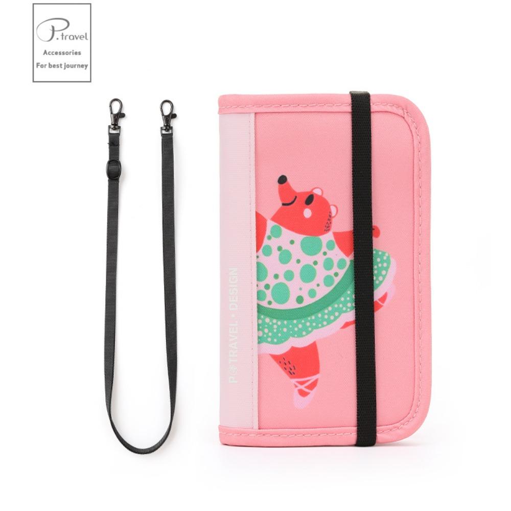 

Держатель для карт Нейлоновая сумка для паспорта Кошелек Зажим для паспорта Портативное хранение Сумка для карт Мужчины Style 1