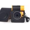 Camera Bag Protector Pouch for Mini Shot 3 ERA/MS300 PU Case Adjustable Shoulder Strap Solid Color Carry Case