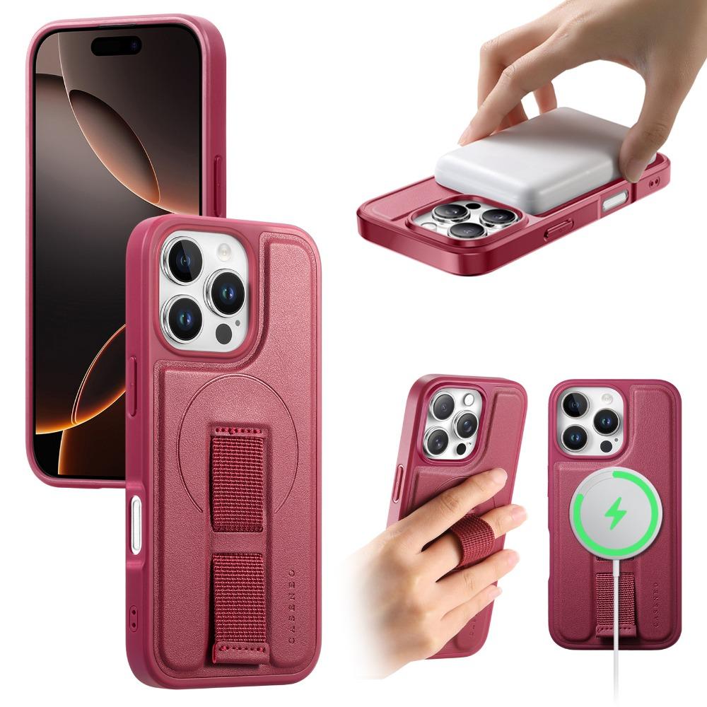 For Apple 17promax Phone Case Magsafe Magnetic Wristband Anti Drop IPhone 16 Pro Protective Case