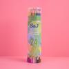 Oil-Based Colored Pencils Set - 24 Colors for Primary School Drawing & Painting