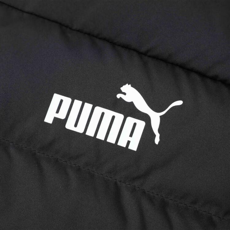 Puma Ess Logo Loose Duck Down Warm Sleeveless Vest Women vest 684536-01