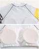 Women's Two-Piece Long Sleeve Swimsuit: Slim-Fit, Sun-Protective, for Swimming, Surfing, and Diving.