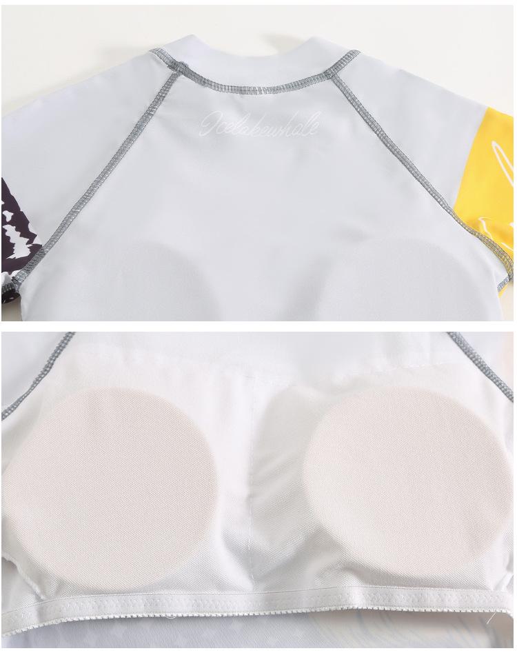 Women's Two-Piece Long Sleeve Swimsuit: Slim-Fit, Sun-Protective, for Swimming, Surfing, and Diving.