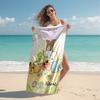 Personalized customized proof beach towel with Sumikko Gurashi pattern - soft, absorbent,quick-drying,perfect swimming,camping&bathing