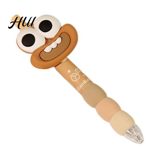 Cartoon Character Pens Gel Pen Big Mouth Ballpoint 0.5mm Comfort Grip Creative Office Supplies Portable Practical Stationery for School Work