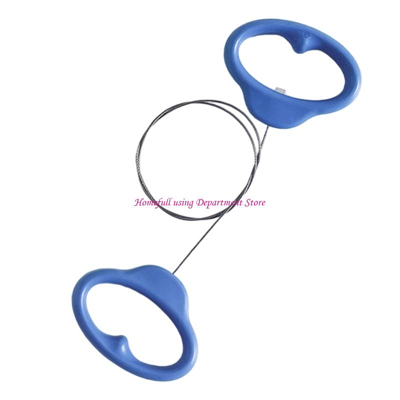 Ceramic Clay Cutting Wire Tool Stainless Steel Wire Clay Cutter with Comfortable Grip Handle for Pottery Crafting