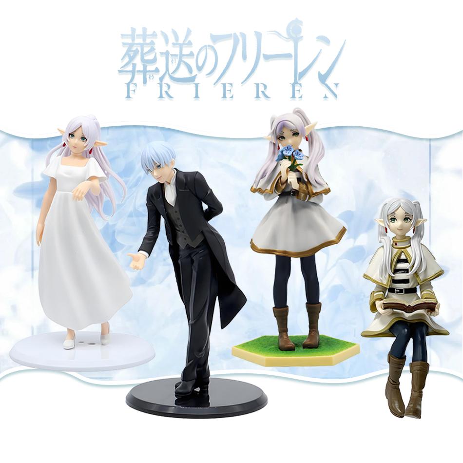 14cm Frieren: Beyond Journey's End Anime Figure Noodle Stopper Frieren Action Figure Luminasta Frieren Figurine Collection Model