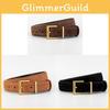 Classic Leather Womens Belt With Pin Buckle For Casual And Business Wear