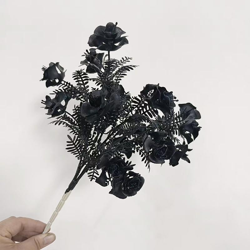 Halloween Artificial Tree Branches Gothic Black Series Ornament Plastics Party Decoration 8 Styles